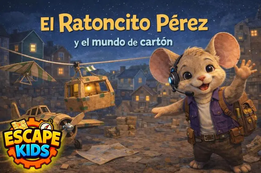 Inicio Escape Room infantil El Ratoncito Pérez en A Coruña FLUX Kids